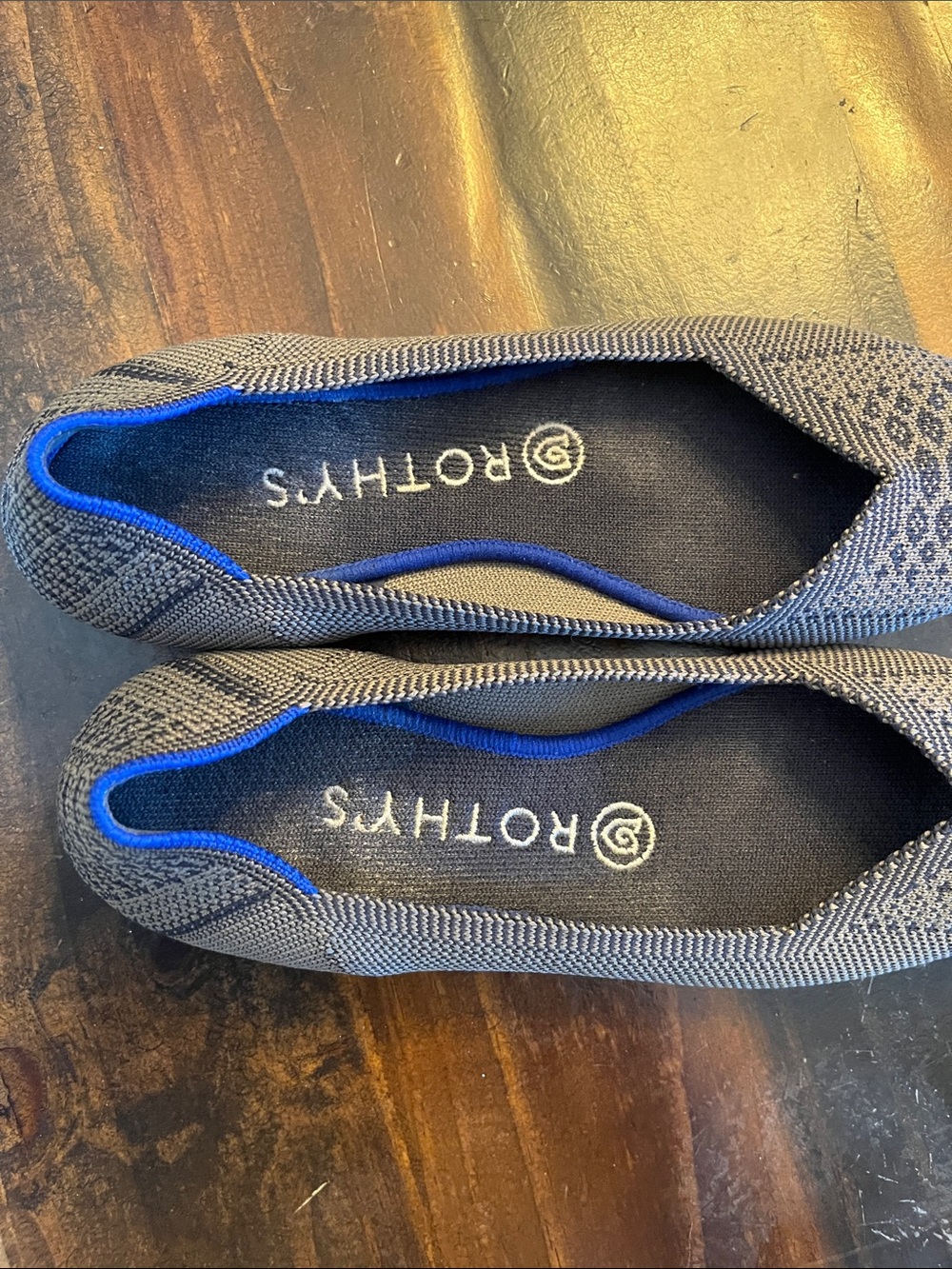 Rothy’s Walnut Python pointed flats - Picture 7 of 13